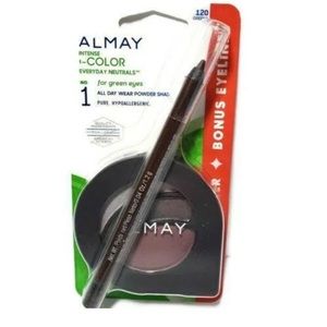 Green Eyes | ALMAY i-Color Everyday Neutrals Eyeshadow Palette + Gel Eyeliner